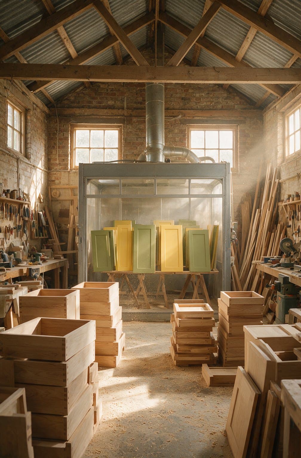 Inside the Bread and Butter workshop