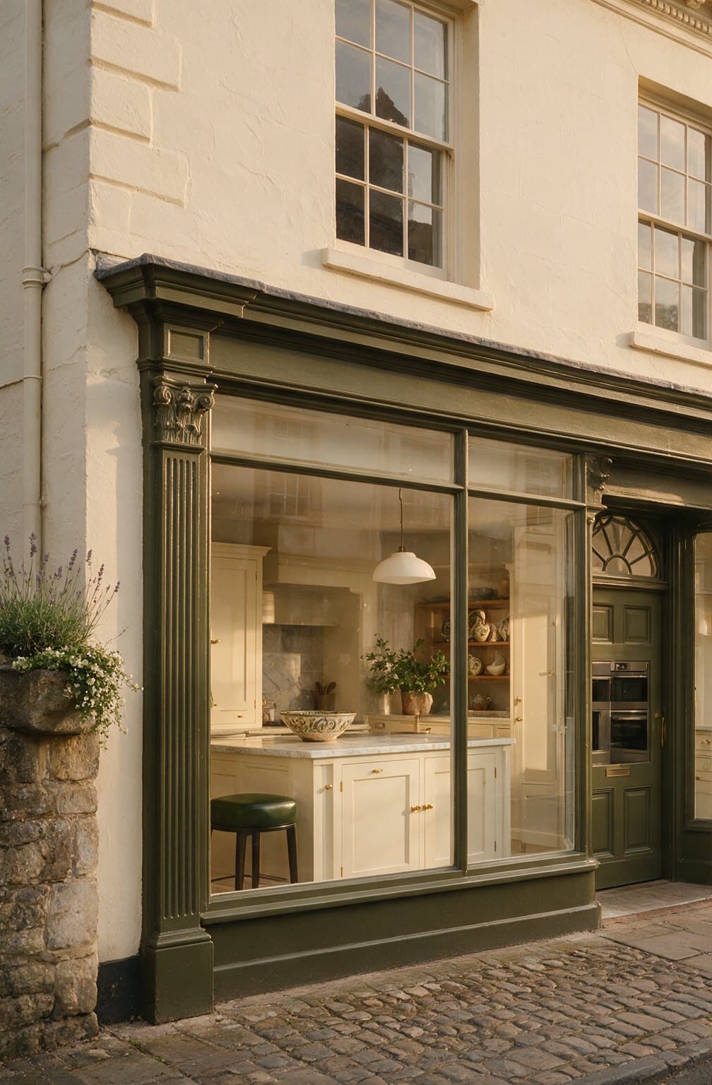 The Bread and Butter showroom on Bridge Street, Lewes